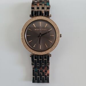 Michael Kors Brown and Gold Watch